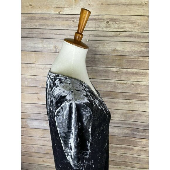 Spring + Mercer Women’s Small Crushed Velvet Top - Picture 8 of 10